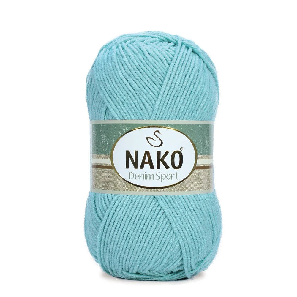 Nako Denim Sport, Jeans Yarn, Crcohet hand knitting yarn hobbyshopy