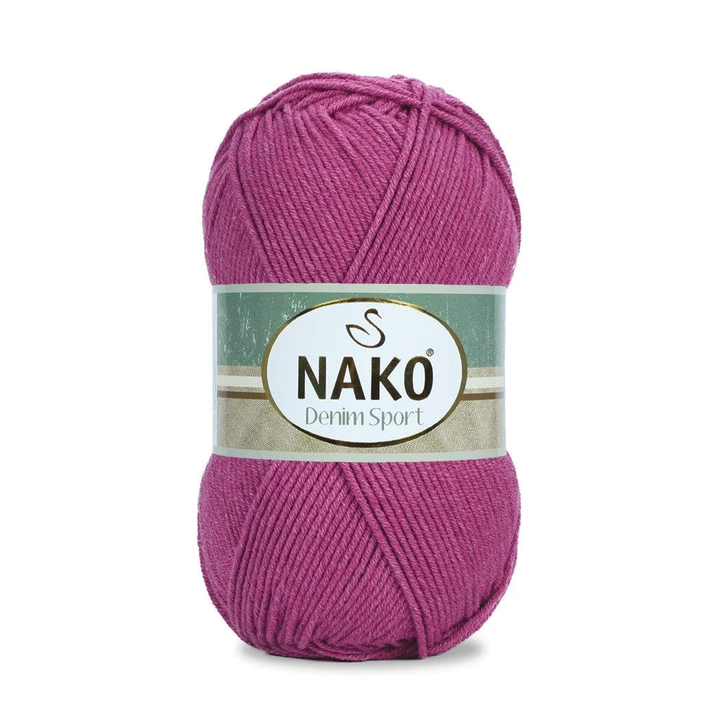 Nako Denim Sport, Jeans Yarn, Crcohet hand knitting yarn hobbyshopy