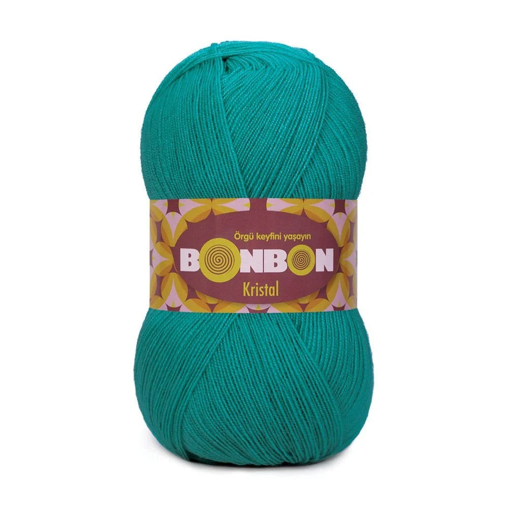Bonbon kristal yarn, crochet and knitting fiber yarn, hobbyshopy