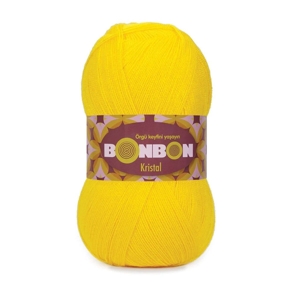 Bonbon kristal yarn, crochet and knitting fiber yarn, hobbyshopy