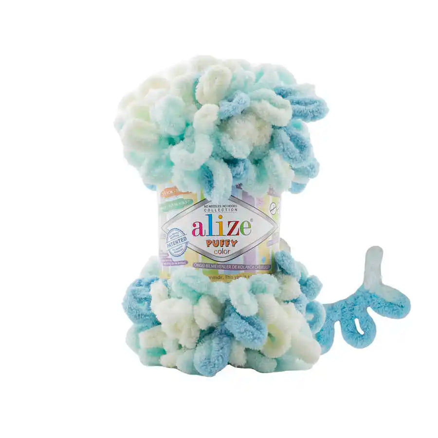 Alize Puffy Color Yarn Finger Knitting Amigurumi