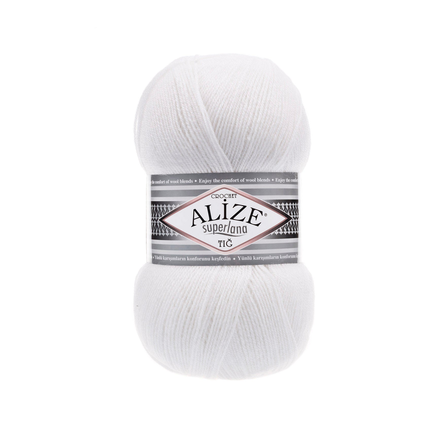 Alize Superlana Tig Crochet yarn, hand knitting, wool, hobbyshopy
