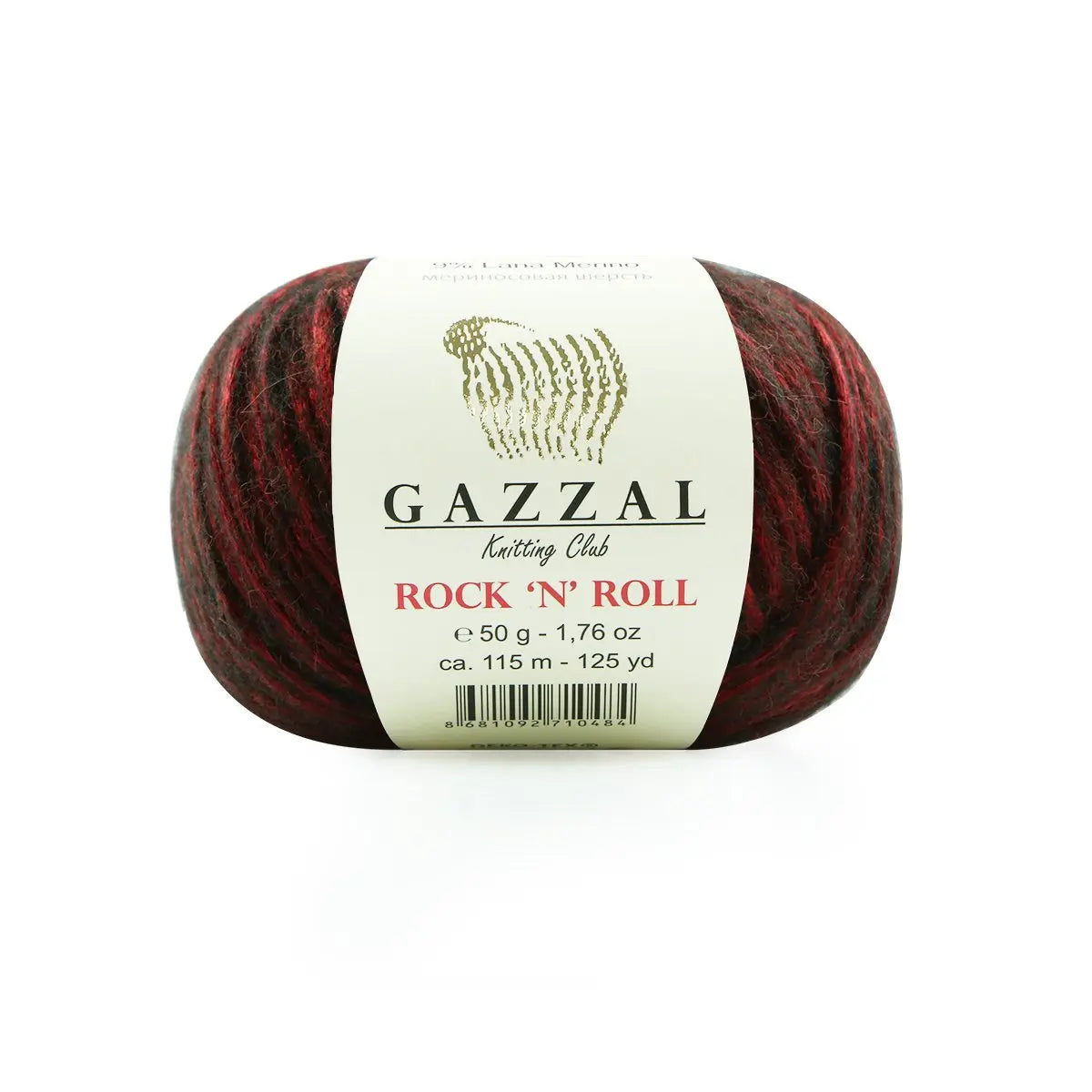 Gazzal Rock N Roll Hand knitting yarn, glittier