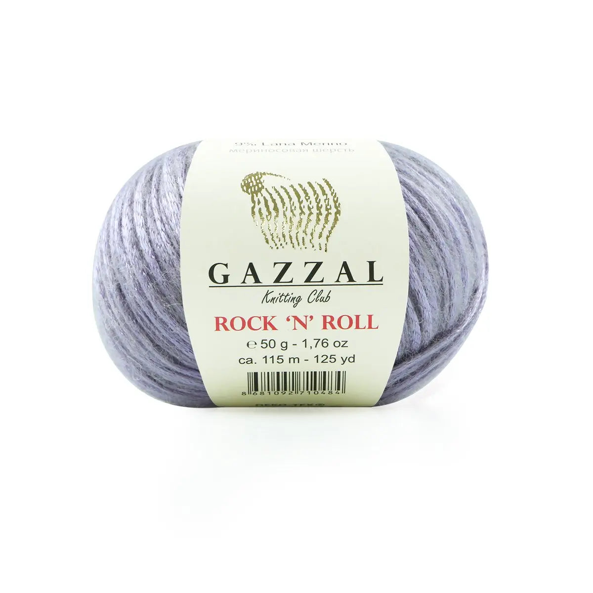 Gazzal Rock N Roll Hand knitting yarn, glittier