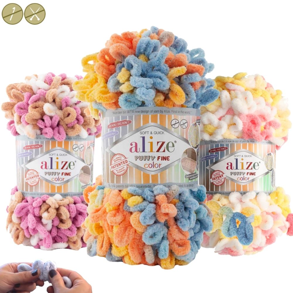 Alize Puffy Fine Color Yarn