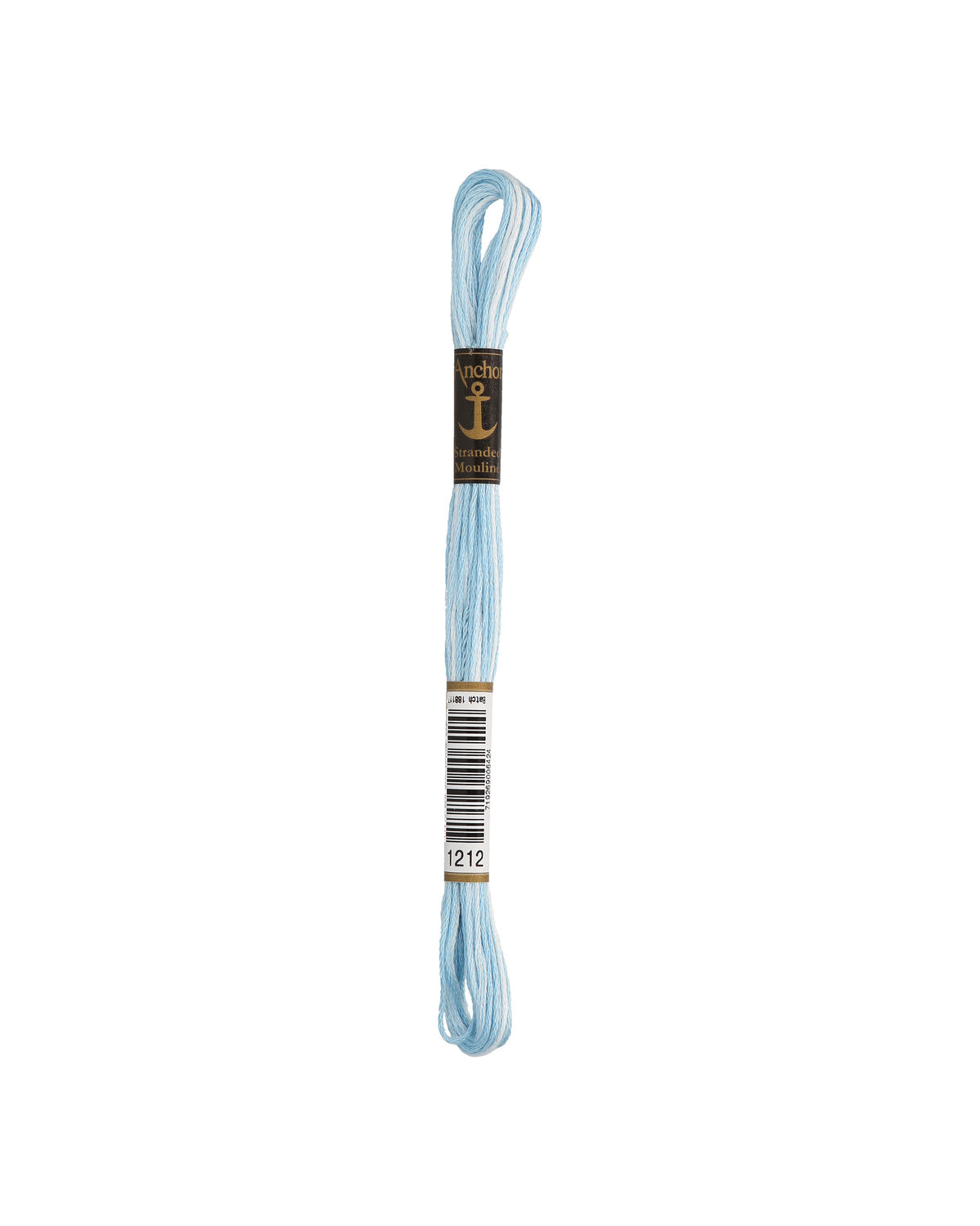 Anchor Mouline embroidery floss color 1212, 100% cotton 8 m 6-strand thread