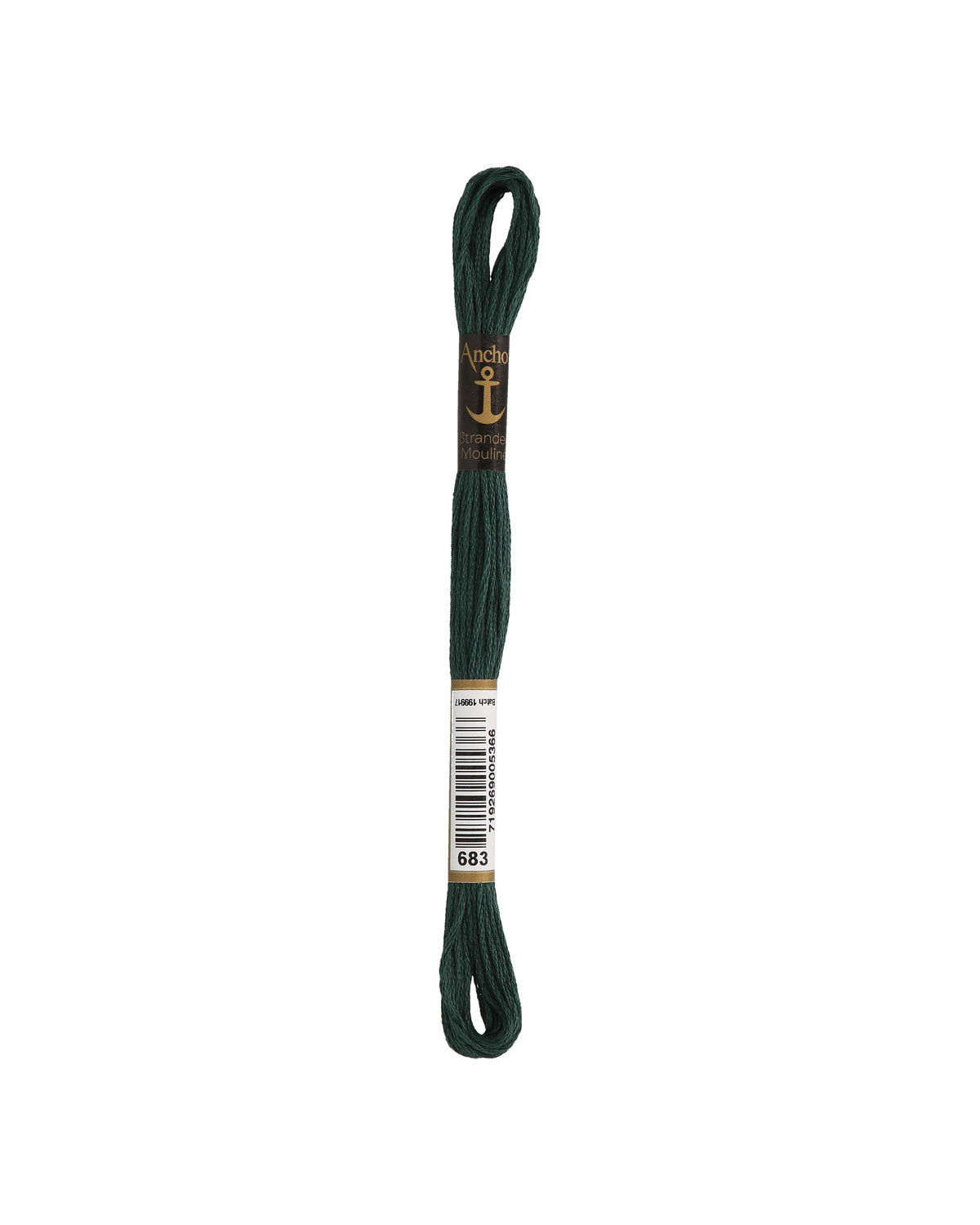 Anchor Mouline embroidery floss color 683, 100% cotton 8 m 6-strand thread