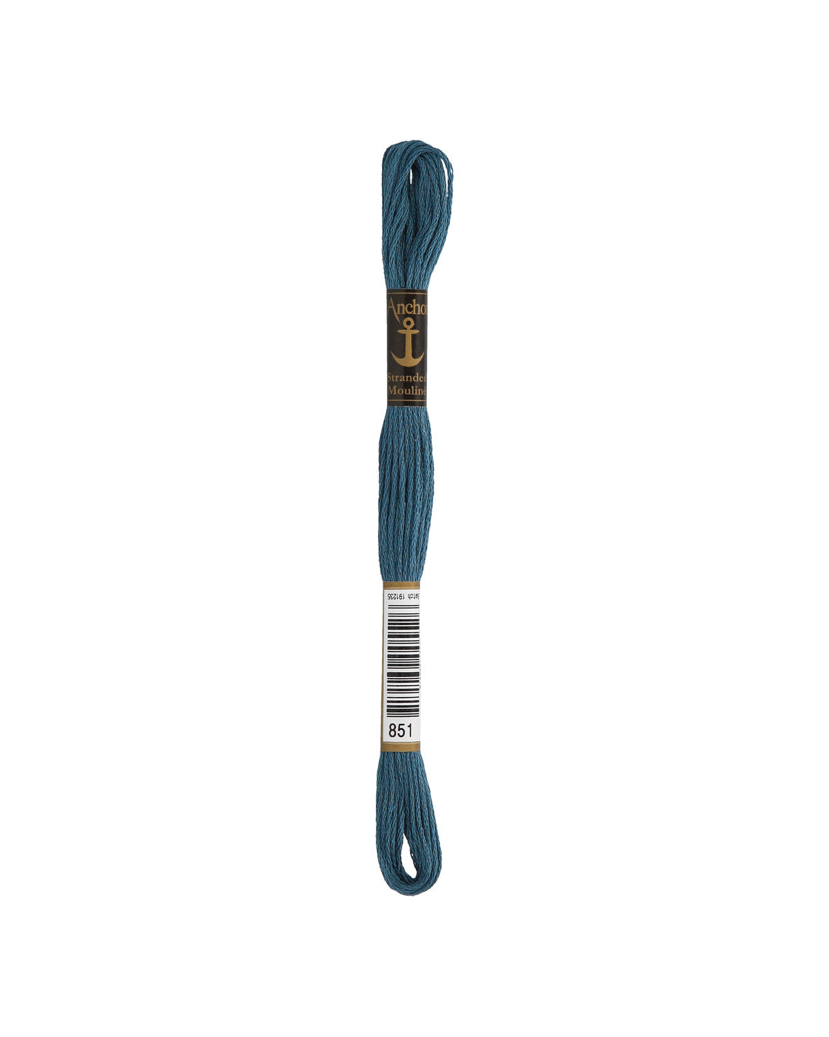 Anchor Mouline embroidery floss color 851, 100% cotton 8 m 6-strand thread