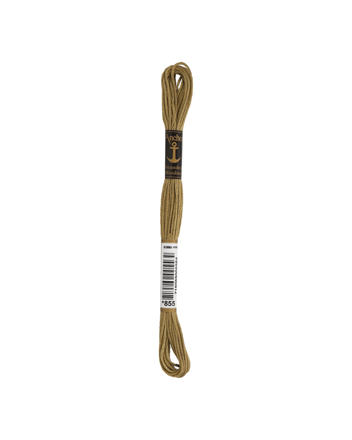 Anchor Mouline embroidery floss color 855, 100% cotton 8 m 6-strand thread