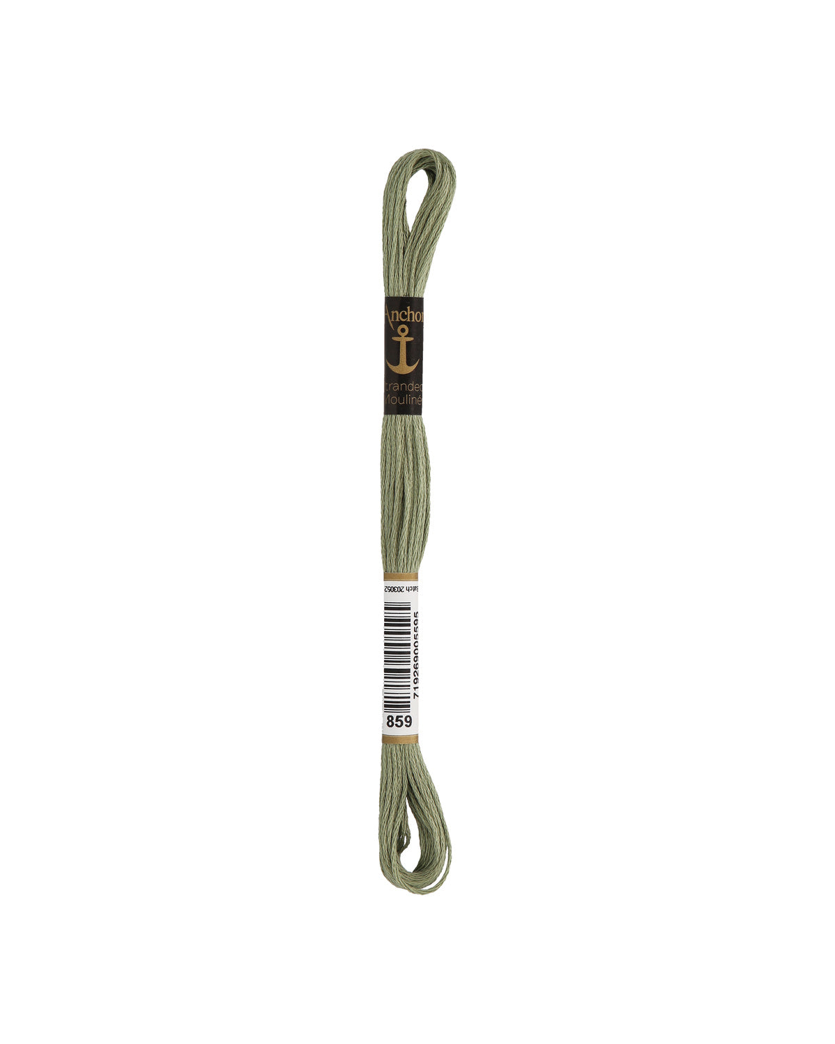 Anchor Mouline embroidery floss color 859, 100% cotton 8 m 6-strand thread
