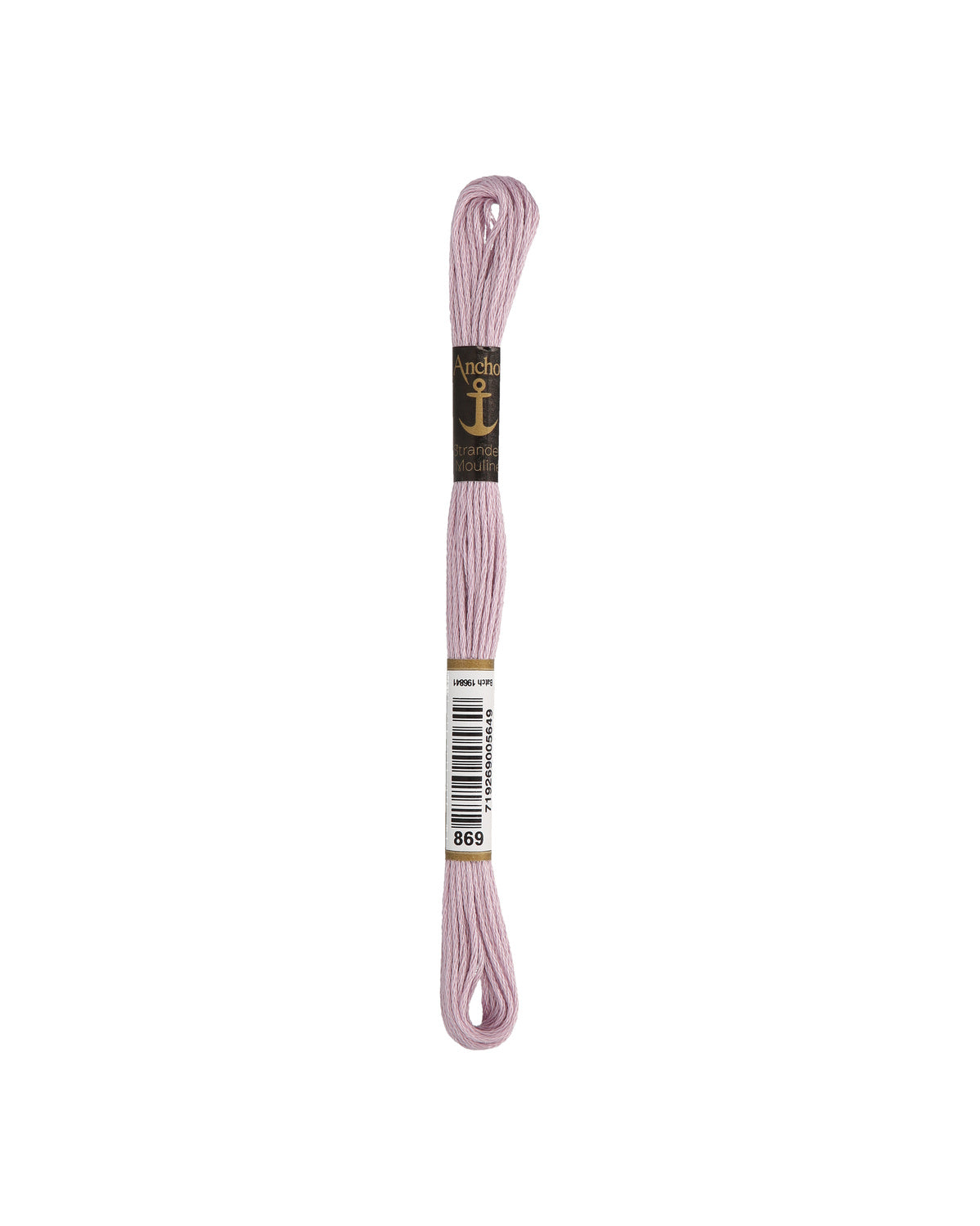 Anchor Mouline embroidery floss color 869, 100% cotton 8 m 6-strand thread