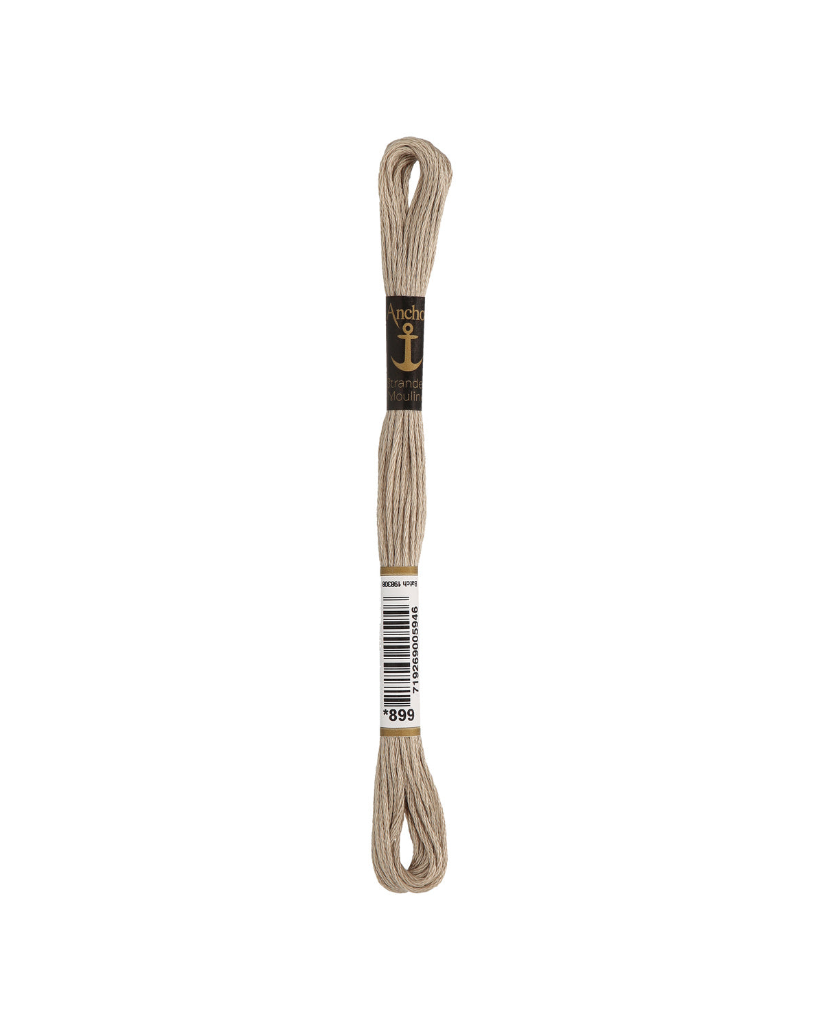 Anchor Mouline embroidery floss color 899, 100% cotton 8 m 6-strand thread