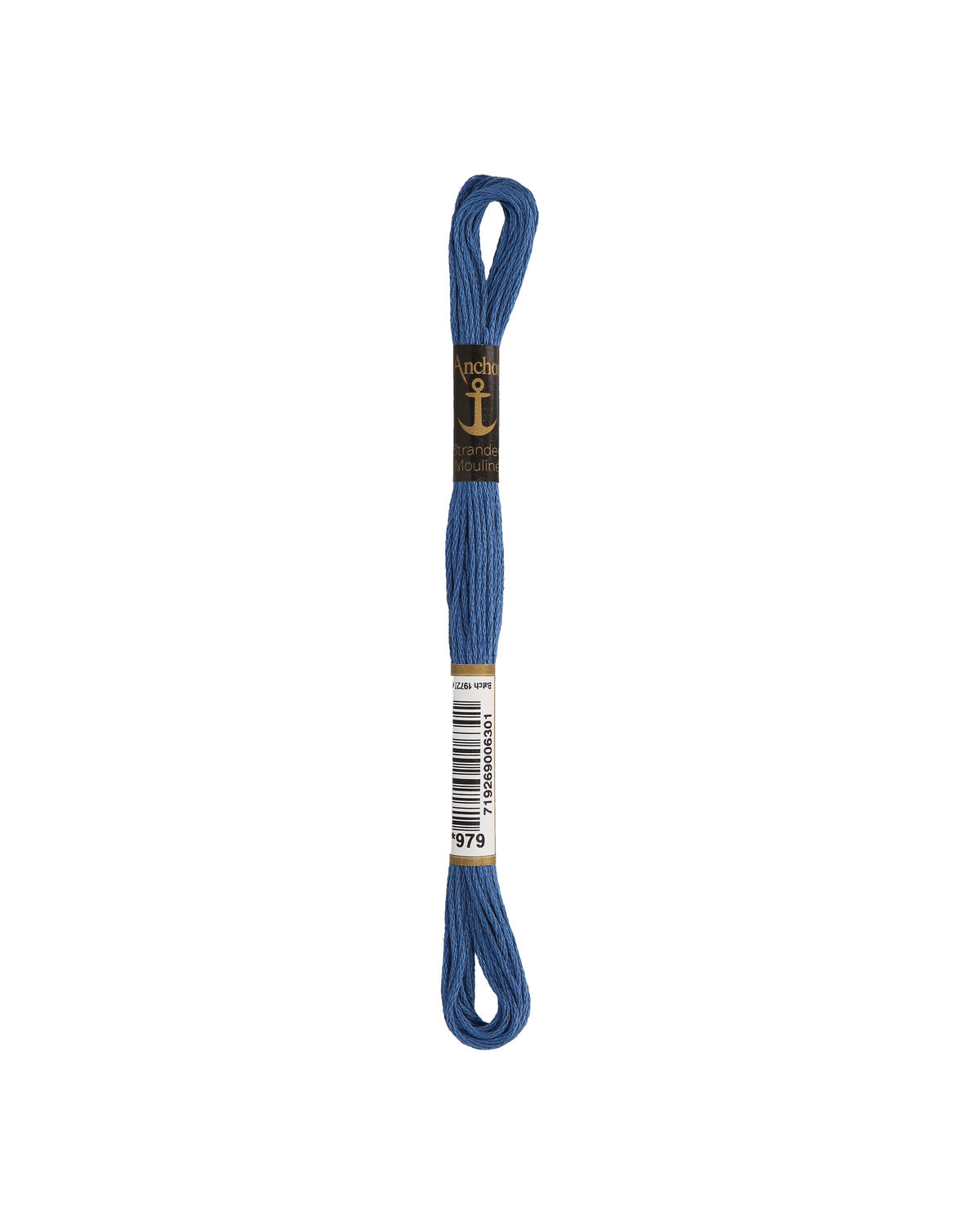 Anchor Mouline embroidery floss color 979, 100% cotton 8 m 6-strand thread