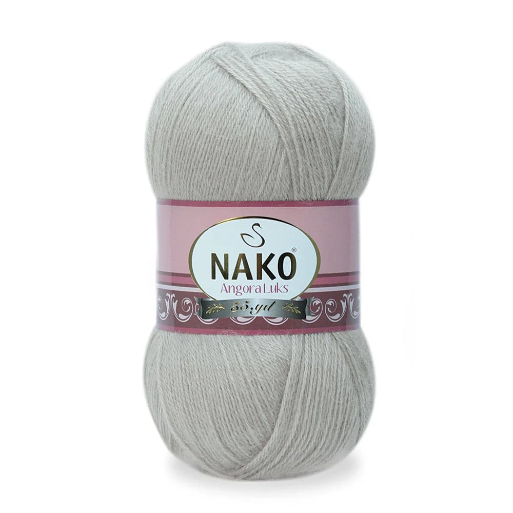Nako Angora Luks Hand Knitting, Crochet Wool Yarn, Hobbyshopy