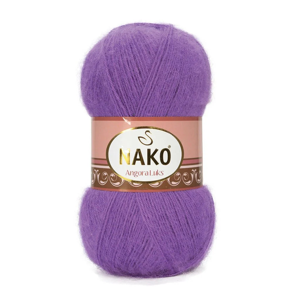 Nako Angora Luks Hand Knitting, Crochet Wool Yarn, Hobbyshopy