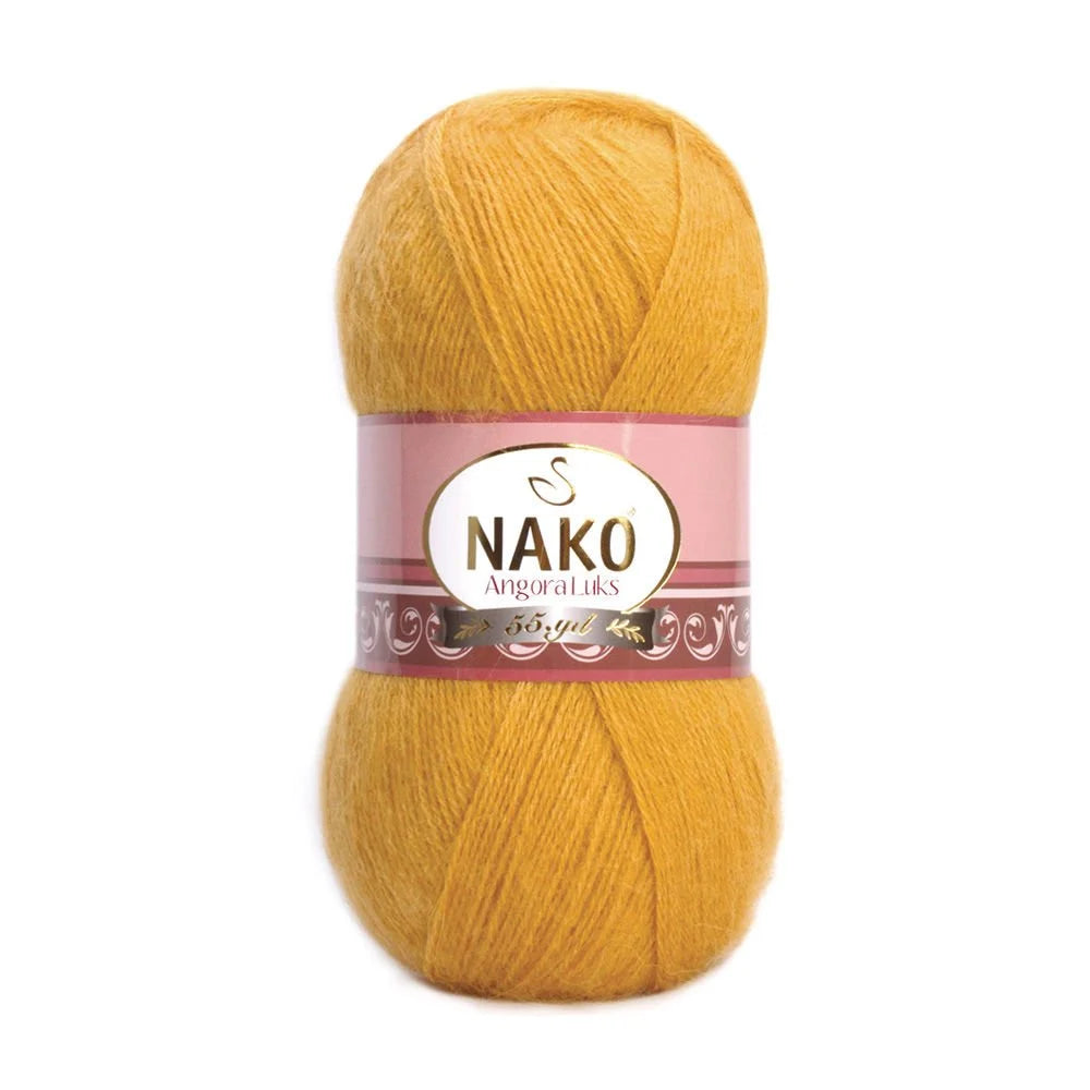 Nako Angora Luks Hand Knitting, Crochet Wool Yarn, Hobbyshopy
