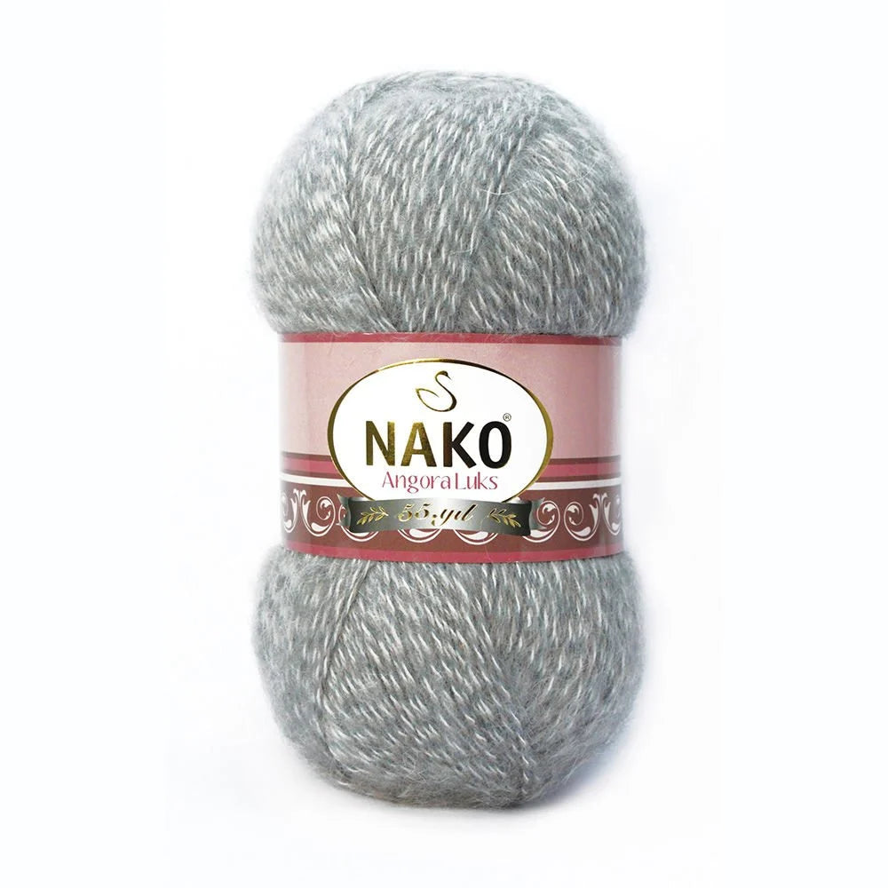 Nako Angora Luks Hand Knitting, Crochet Wool Yarn, Hobbyshopy