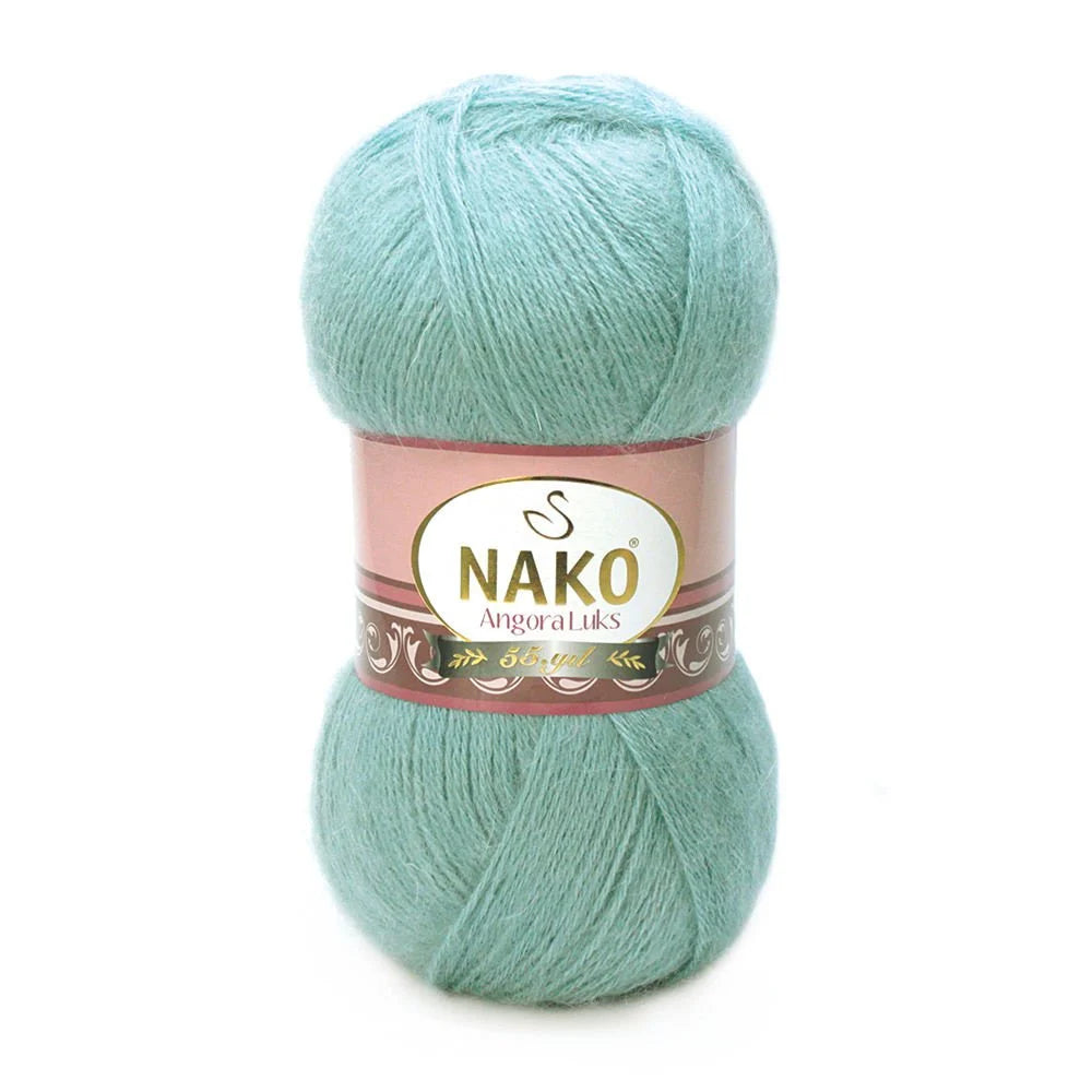 Nako Angora Luks Hand Knitting, Crochet Wool Yarn, Hobbyshopy
