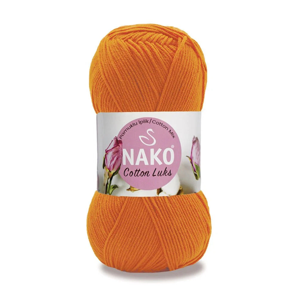 Nako Cotton Luks, cotton yarn, hand knitting, crochet, amigrumi