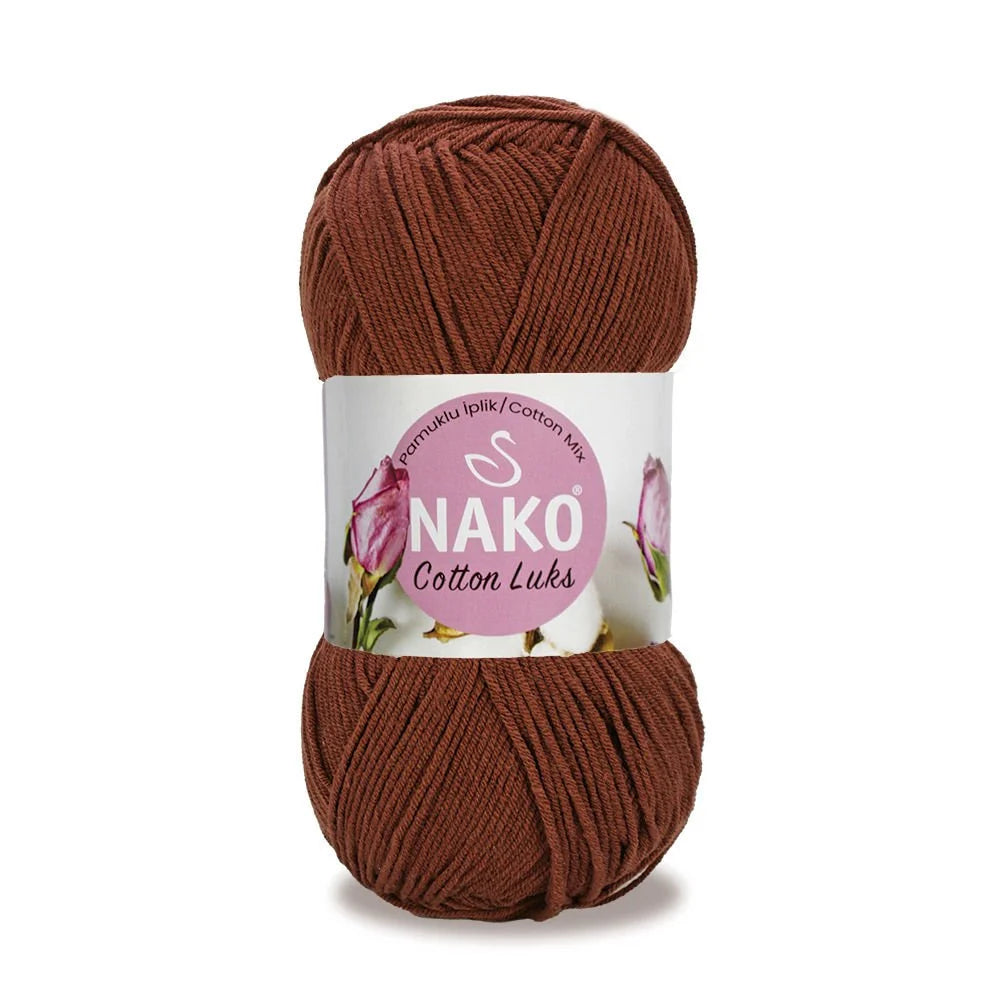 Nako Cotton Luks, cotton yarn, hand knitting, crochet, amigrumi