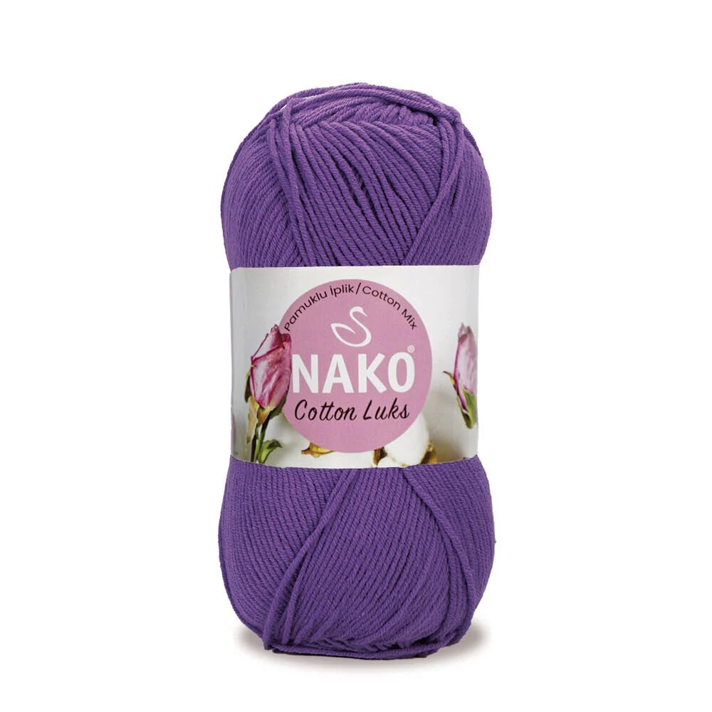 Nako Cotton Luks, cotton yarn, hand knitting, crochet, amigrumi