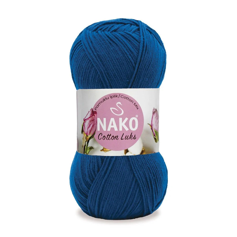 Nako Cotton Luks, cotton yarn, hand knitting, crochet, amigrumi