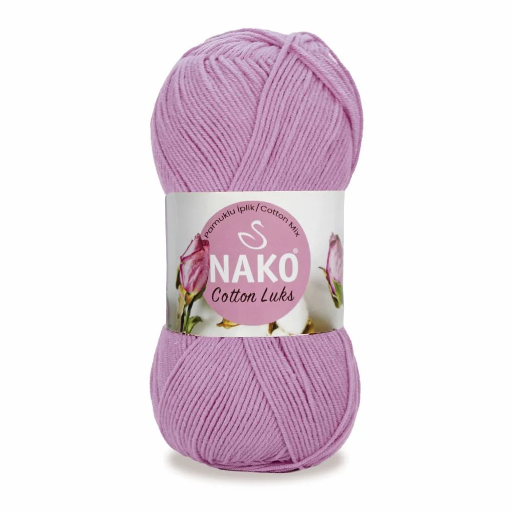 Nako Cotton Luks, cotton yarn, hand knitting, crochet, amigrumi
