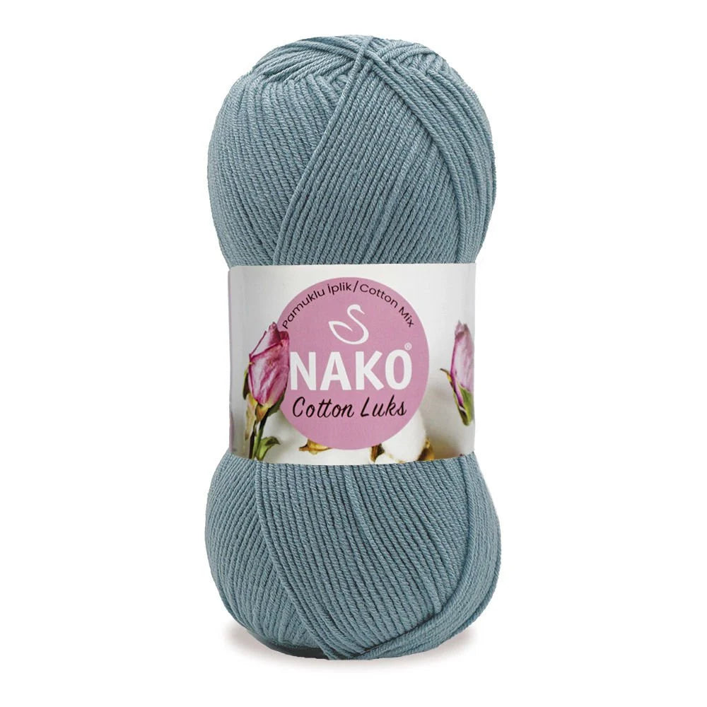 Nako Cotton Luks, cotton yarn, hand knitting, crochet, amigrumi