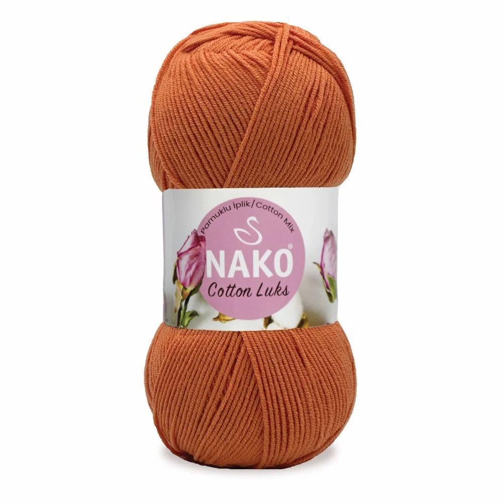 Nako Cotton Luks, cotton yarn, hand knitting, crochet, amigrumi