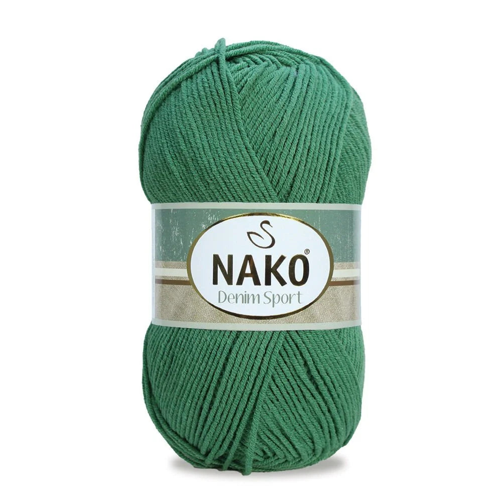 Nako Denim Sport, Jeans Yarn, Crcohet hand knitting yarn hobbyshopy