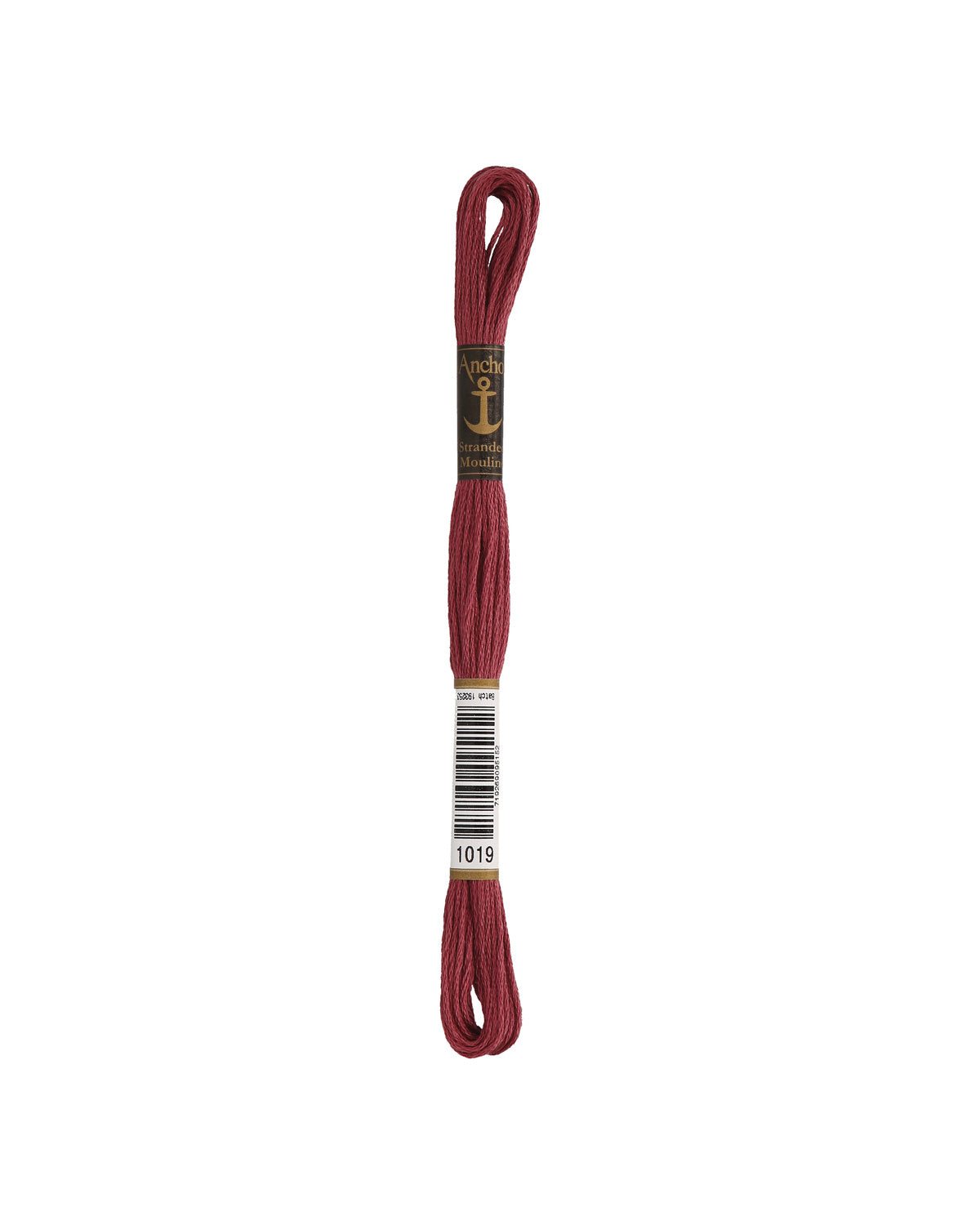 Anchor Mouline embroidery floss color 1019, 100% cotton 8 m 6-strand thread