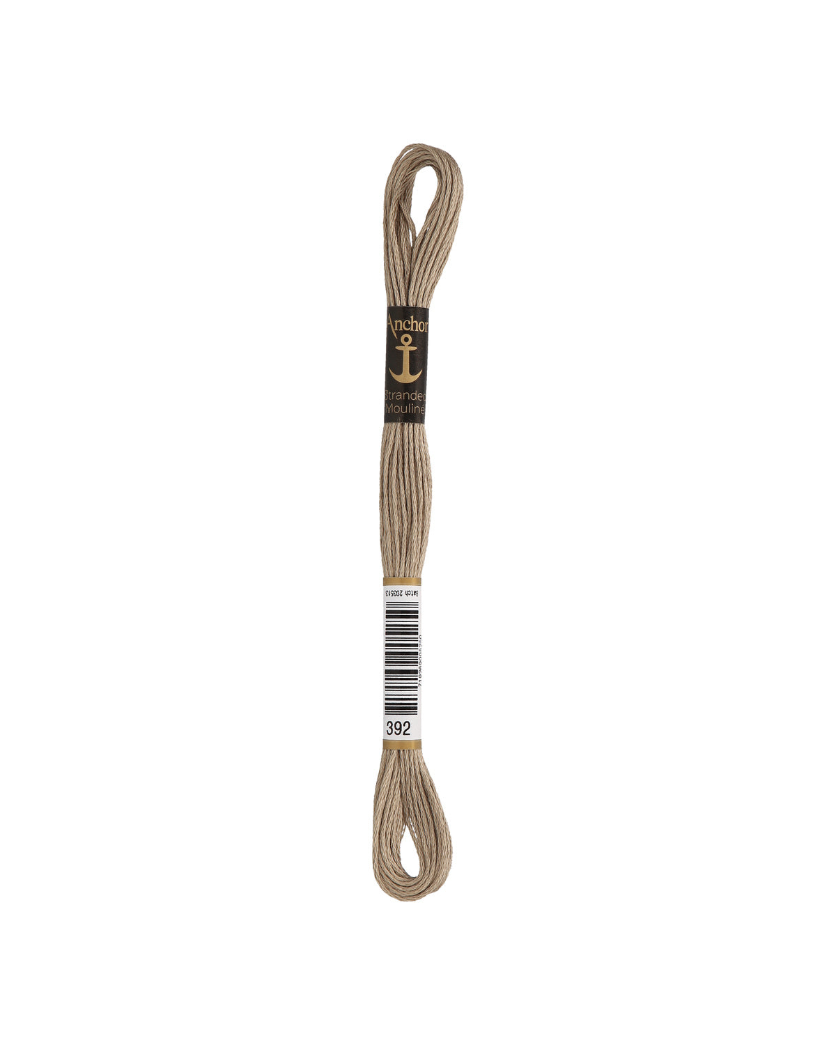 Anchor Mouline embroidery floss color 392, 100% cotton 8 m 6-strand thread