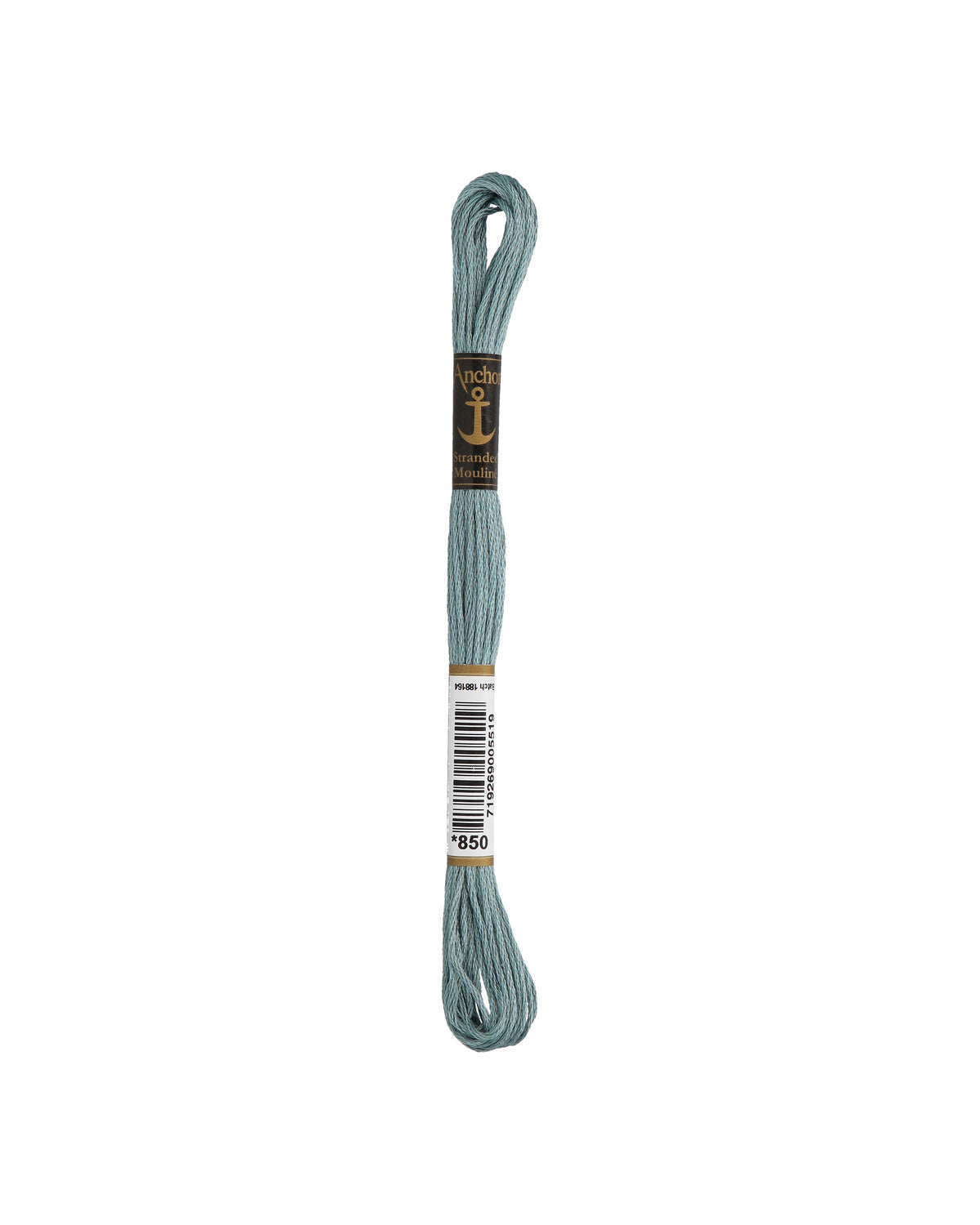 Anchor Mouline embroidery floss color 850, 100% cotton 8 m 6-strand thread