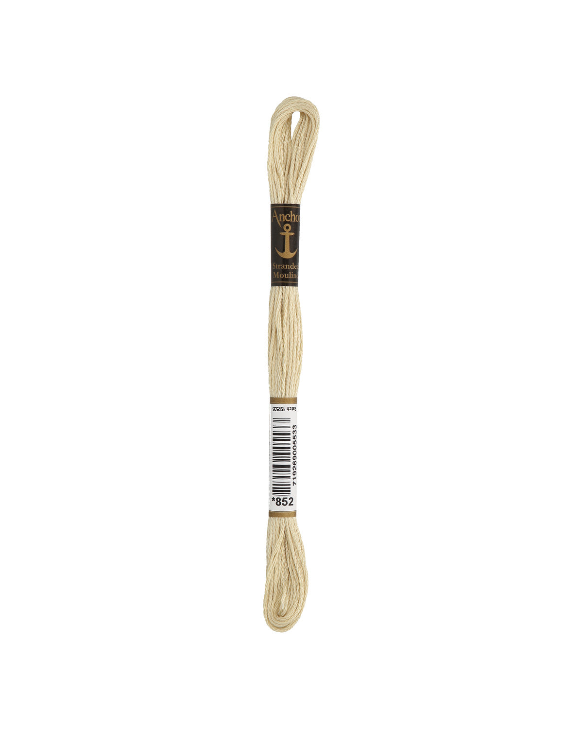 Anchor Mouline embroidery floss color 852, 100% cotton 8 m 6-strand thread