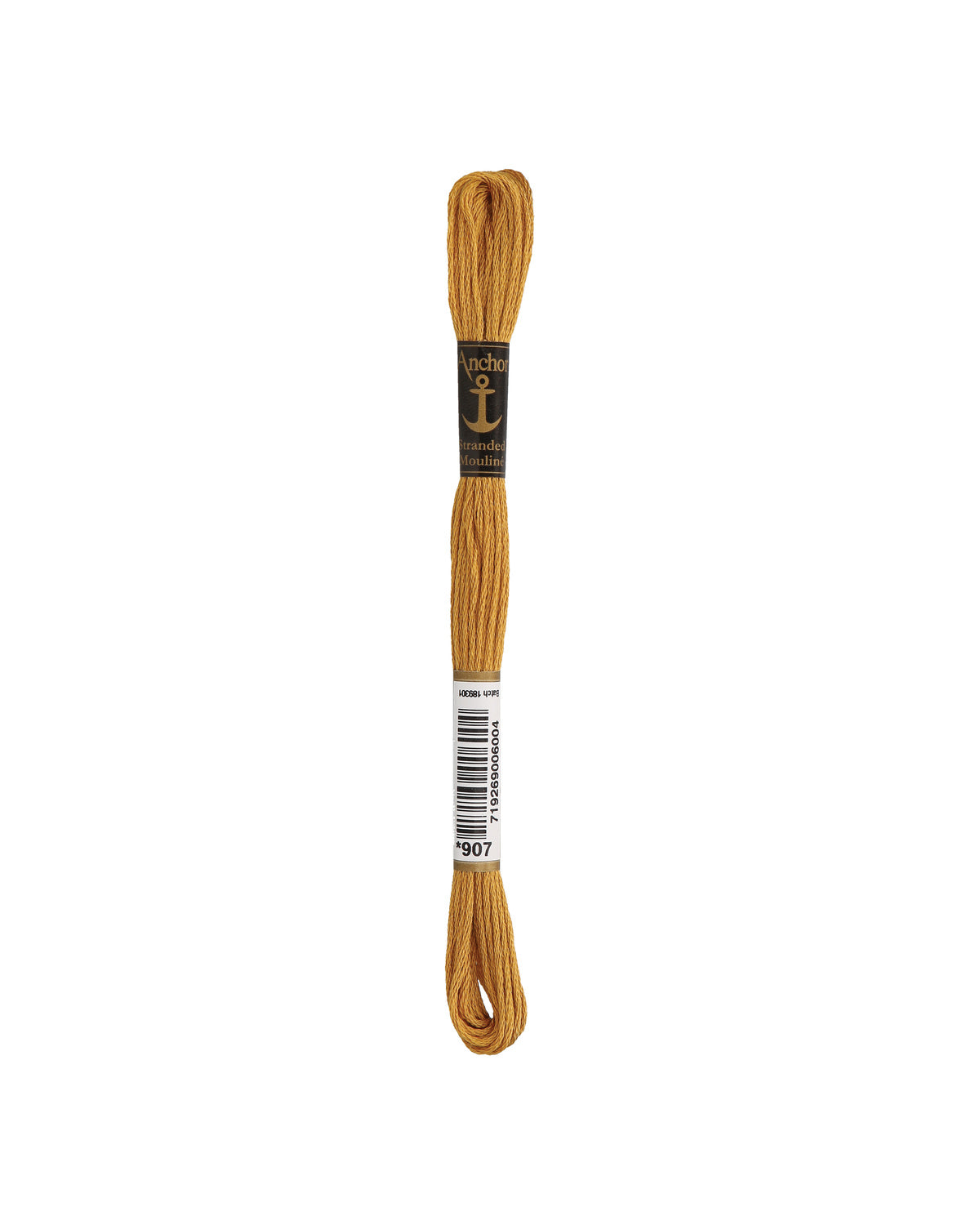 Anchor Mouline embroidery floss color 907, 100% cotton 8 m 6-strand thread