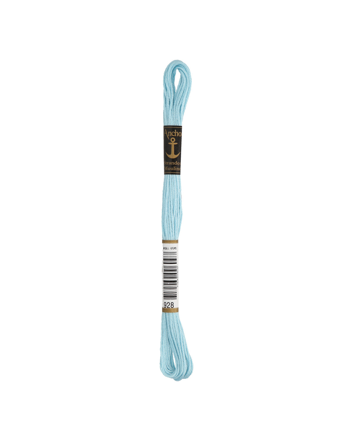 Anchor Mouline embroidery floss color 928, 100% cotton 8 m 6-strand thread